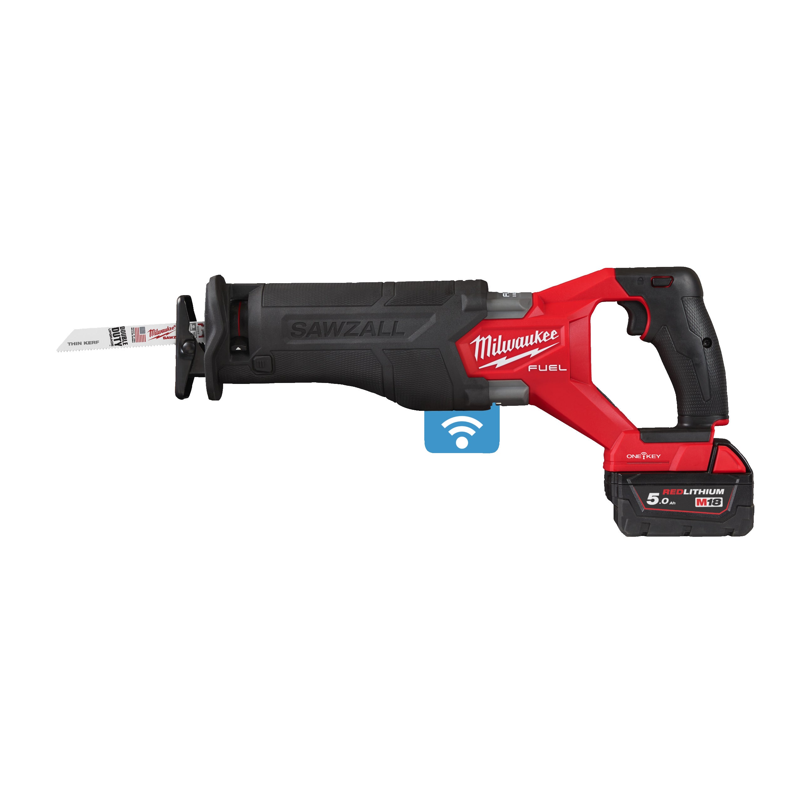 Milwaukee Sierra de sable SAWZALL™ M18 FUEL™ ONE-KEY™, 0-3000cpm, carrera 32mm M18ONEFSZ-502X